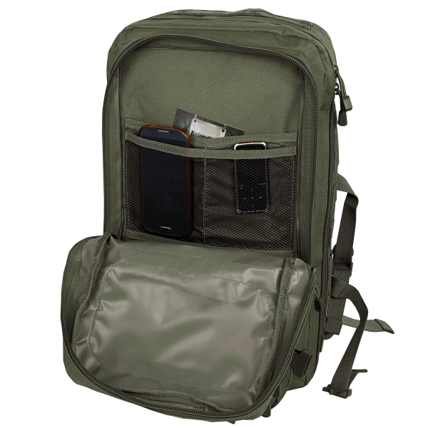 Рюкзак тактичний великий MIL-TEC US Assault Large 36L Olive - фото №11