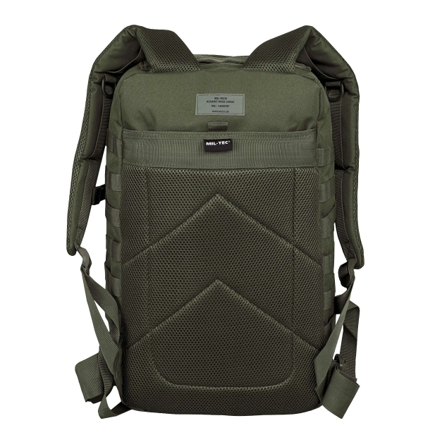 Рюкзак тактичний великий MIL-TEC US Assault Large 36L Olive - фото №5