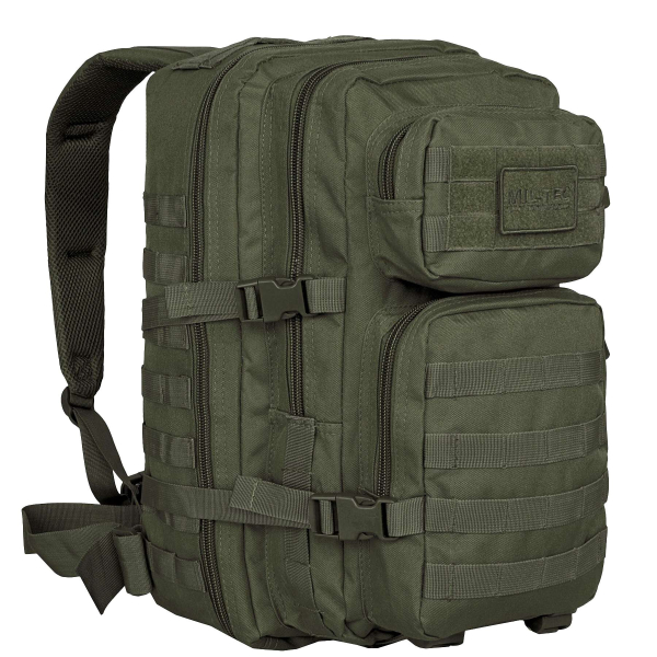 Рюкзак тактичний великий MIL-TEC US Assault Large 36L Olive - фото №4