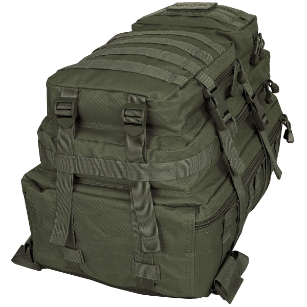 Рюкзак тактичний великий MIL-TEC US Assault Large 36L Olive - фото №9