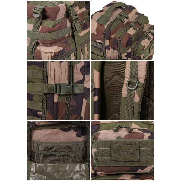 Рюкзак Mil-Tec Assault Pack Large 36 л - Tropical Camo - фото №10