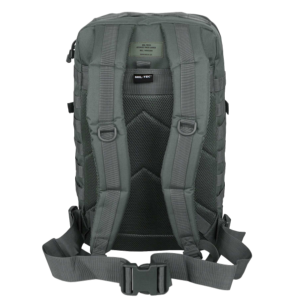 Рюкзак тактичний великий MIL-TEC US Assault Large 36L Urban Grey - фото №3