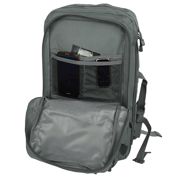 Рюкзак тактичний великий MIL-TEC US Assault Large 36L Urban Grey - фото №11