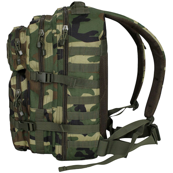 Рюкзак тактичний великий MIL-TEC US Assault Large 36L Woodland - фото №6