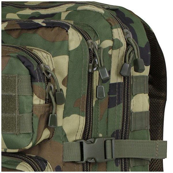 Рюкзак тактичний великий MIL-TEC US Assault Large 36L Woodland - фото №8