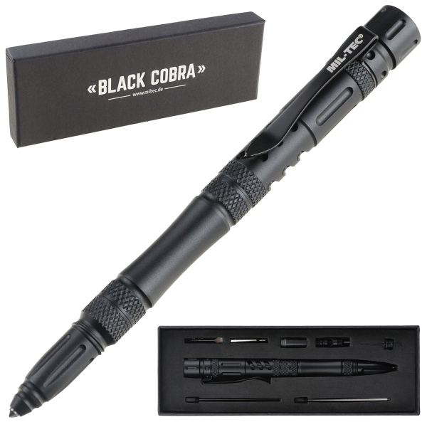Ручка тактична MIL-TEC Tactical Pen Pro Gen.II Black - фото