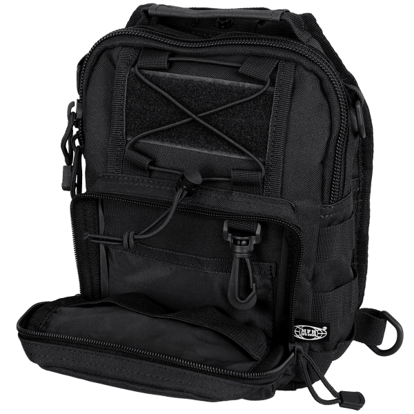 Рюкзак однолямочний MFH Shoulder Bag Black - фото №11