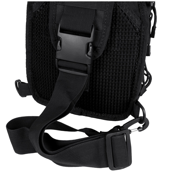Рюкзак однолямочний MFH Shoulder Bag Black - фото №12