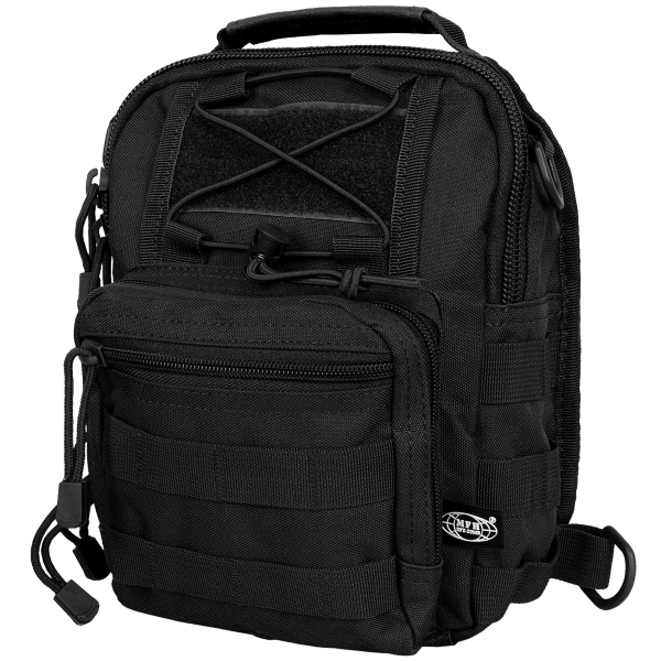 Рюкзак однолямочний MFH Shoulder Bag Black - фото №4