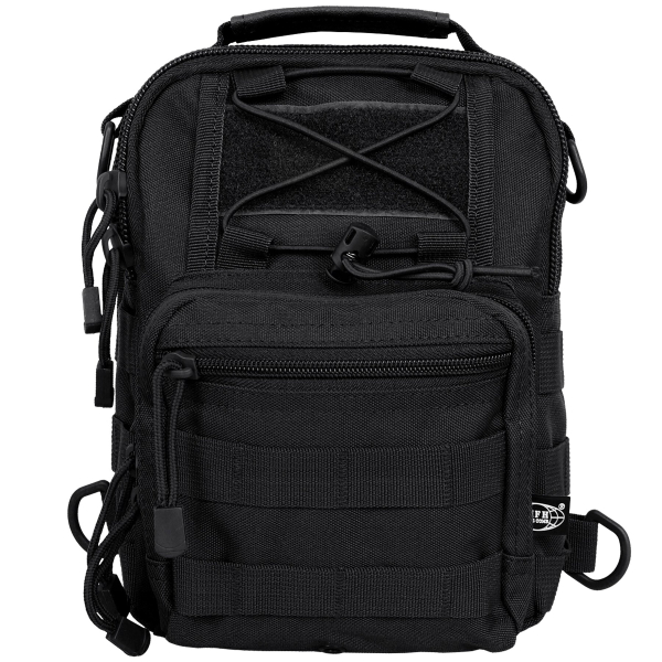 Рюкзак однолямочний MFH Shoulder Bag Black - фото №2