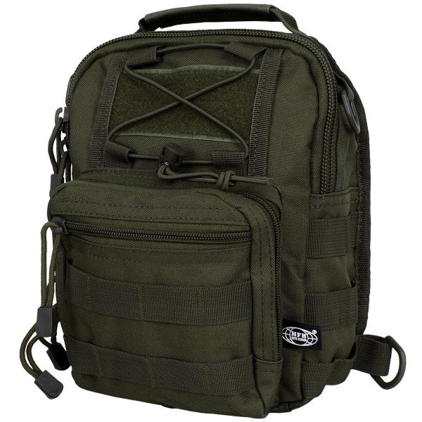 Рюкзак однолямочний MFH Shoulder Bag Olive - фото №4