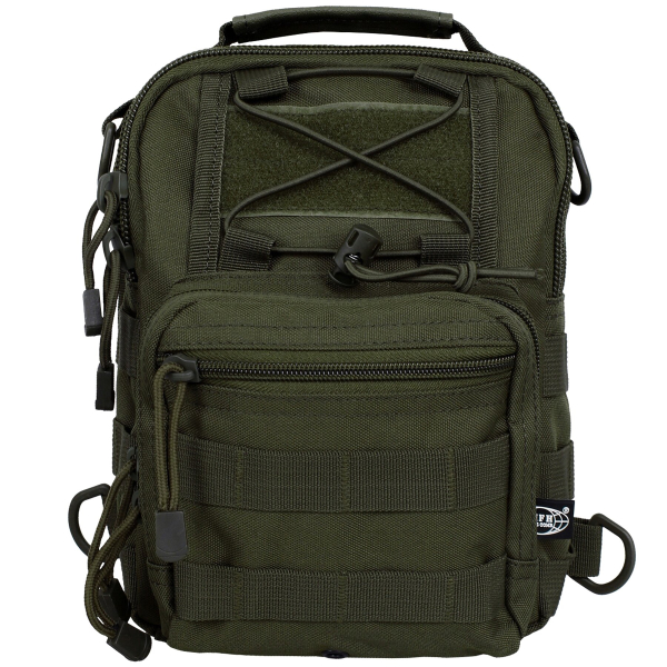 Рюкзак однолямочний MFH Shoulder Bag Olive - фото №2