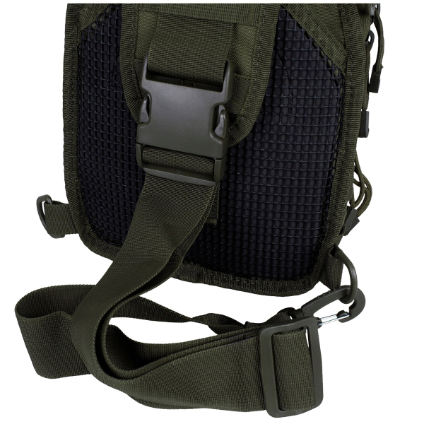 Рюкзак однолямочний MFH Shoulder Bag Olive - фото №12