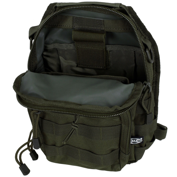 Рюкзак однолямочний MFH Shoulder Bag Olive - фото №10