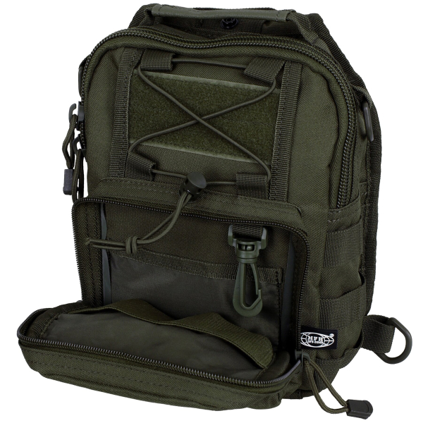 Рюкзак однолямочний MFH Shoulder Bag Olive - фото №11