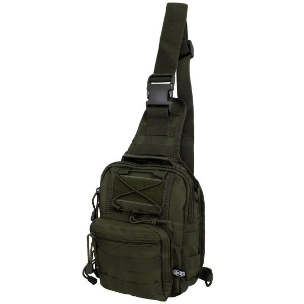 Рюкзак однолямочний MFH Shoulder Bag Olive - фото №6