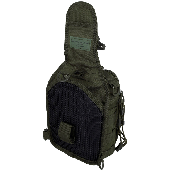 Рюкзак однолямочний MFH Shoulder Bag Olive - фото №8