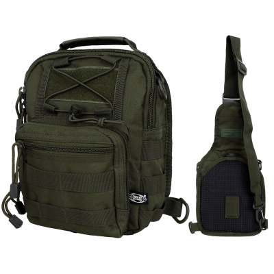 Рюкзак однолямочний MFH Shoulder Bag Olive - фото