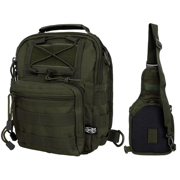 Рюкзак однолямочний MFH Shoulder Bag Olive - фото