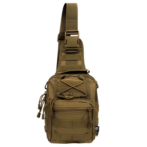 Рюкзак однолямочний MFH Shoulder Bag Coyote Tan - фото №8