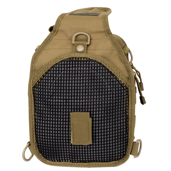 Рюкзак однолямочний MFH Shoulder Bag Coyote Tan - фото №3