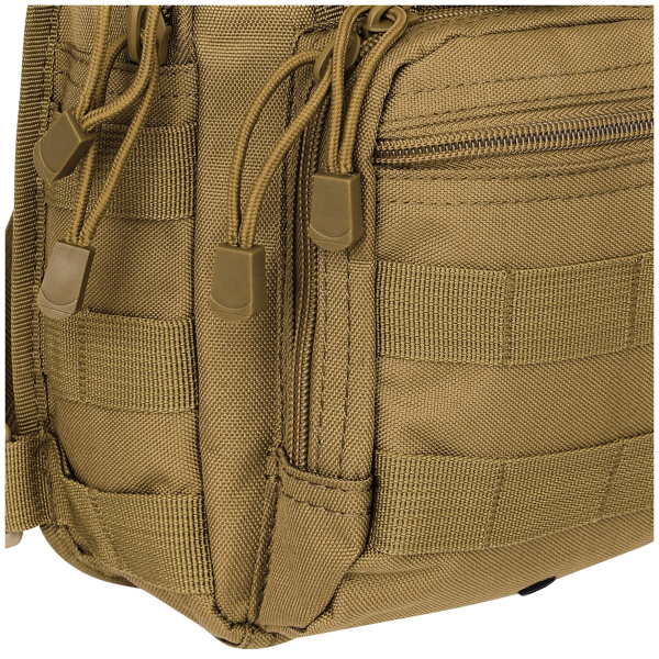 Рюкзак однолямочний MFH Shoulder Bag Coyote Tan - фото №13