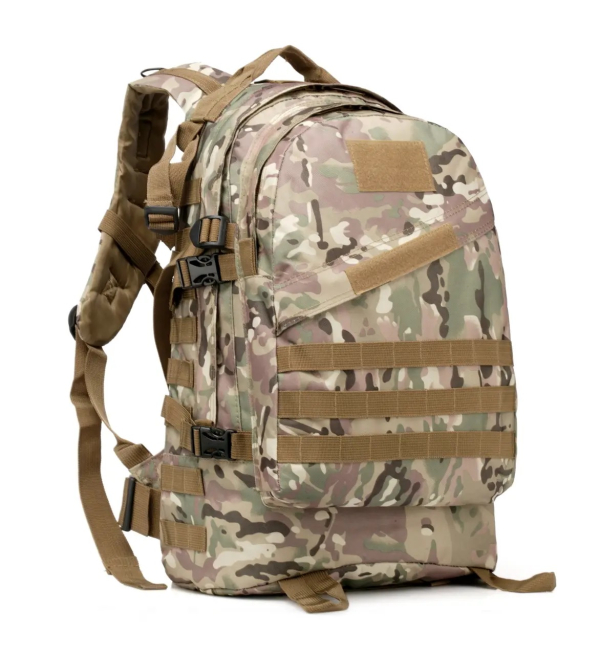 Рюкзак тактичний MOLLE Outdoor Backpack 40L Multicam - фото №6
