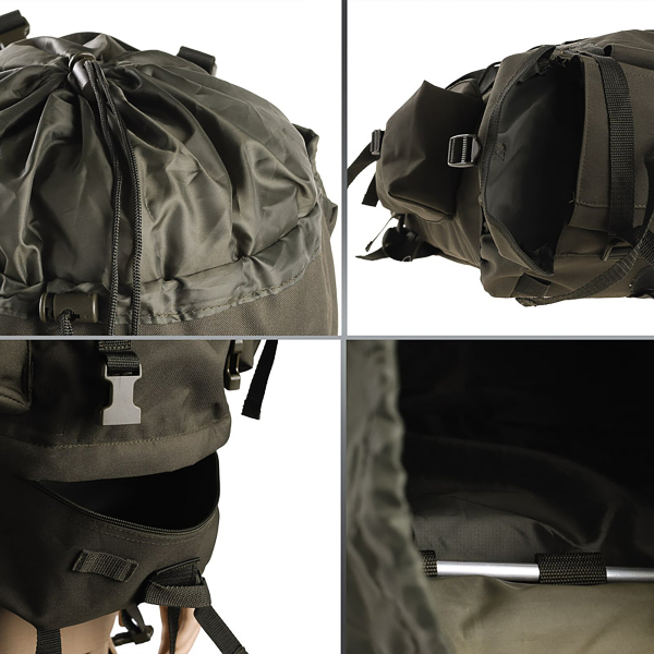 Рюкзак польовий MIL-TEC Bundeswehr Kampfrucksack 65L Olive - фото №6