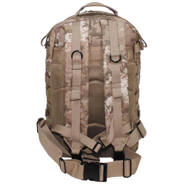 Рюкзак тактичний MFH «Assault II» 40L Woodland - фото №4
