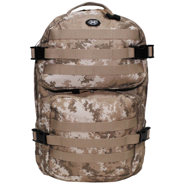 Рюкзак тактичний MFH «Assault II» 40L Woodland - фото №3
