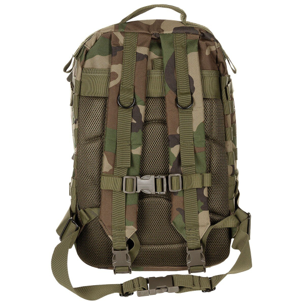 Рюкзак тактичний MFH «Assault II» 40L Woodland - фото №9