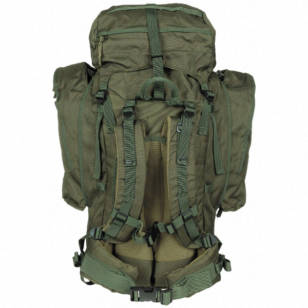 Рюкзак з відстібними боковими кишенями MFH «Alpin 110»110л Olive - фото №2