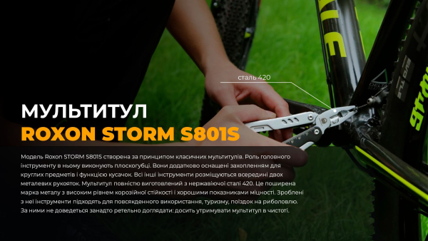 Мультитул Roxon Storm S801S - фото №18