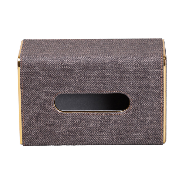 Серветниця горизонтальна 21х13х9 см для серветок на стіл Коричневий HP-3-118BR - фото №3