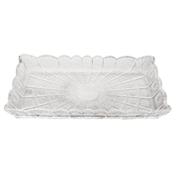 Блюдо для закусок Lirmartur скляне 28,6*16,5*3 см HP-YH-26