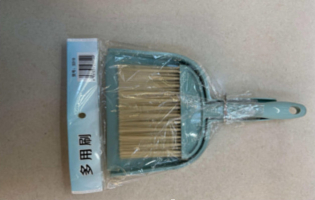 Щітка з совком для підлоги та твердих поверхонь, міцний пластиковий набір із щільним приляганням М'ятний HP-35015-34M