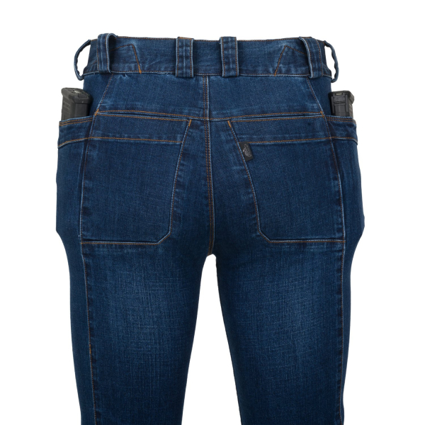 Штани Helikon CTP Denim Mid - Vintage Worn Blue, Navy Blue - фото №5