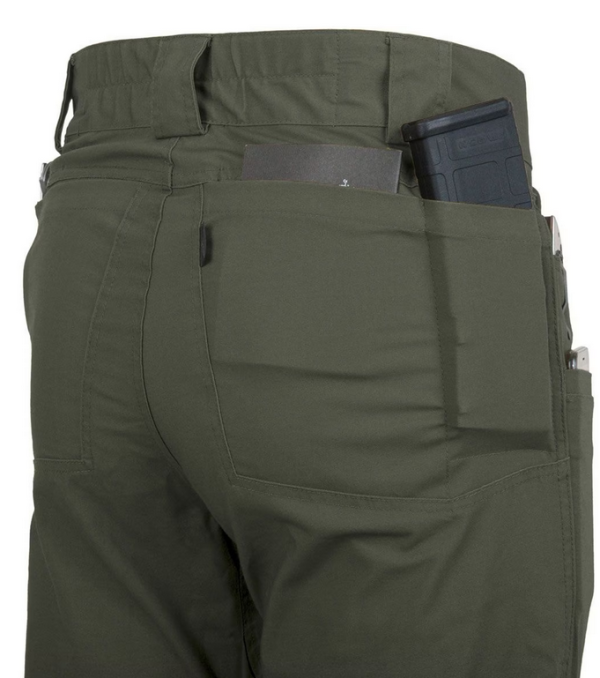 Штани Helikon Greyman Tactical DuraCanvas - Taiga Green, Taiga Green - фото №7