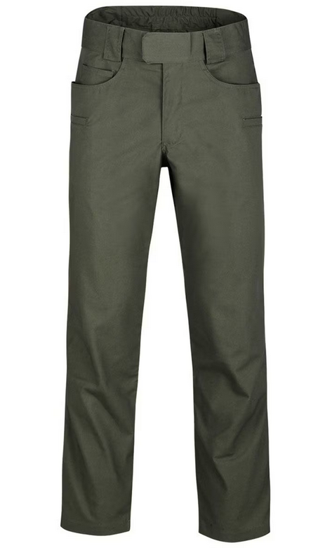 Штани Helikon Greyman Tactical DuraCanvas - Taiga Green, Taiga Green - фото №2