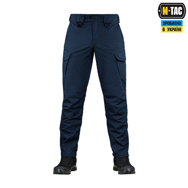 Штани M-Tac Aggressor Gen II Flex Dark Navy Blue, Navy Blue - фото №2