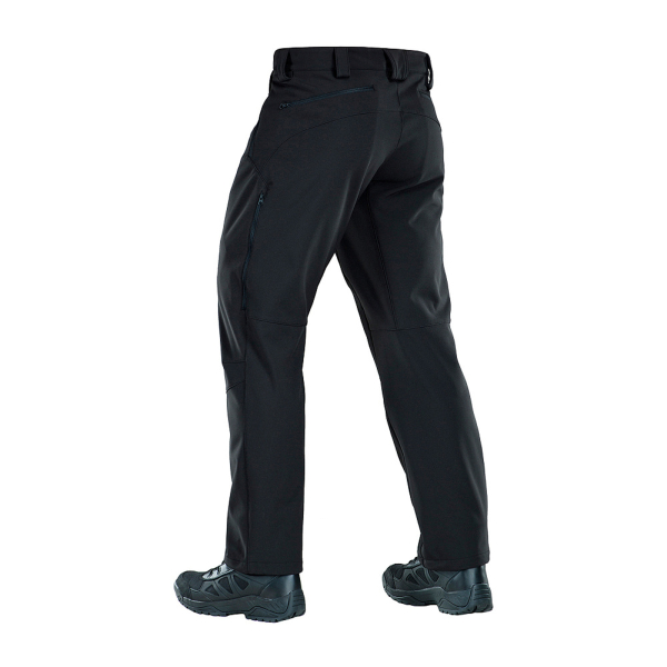 Штани M-Tac Soft Shell Winter Black, Black - фото №4