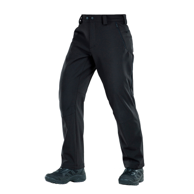 Штани M-Tac Soft Shell Winter Black, Black - фото