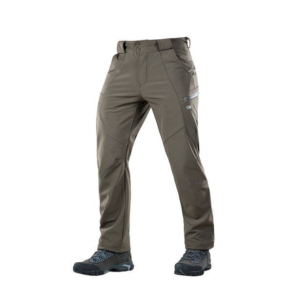 Штани M-Tac Soft Shell Winter Olive, Olive - фото