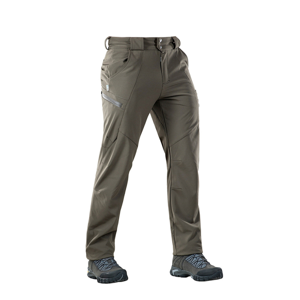 Штани M-Tac Soft Shell Winter Olive, Olive - фото №3