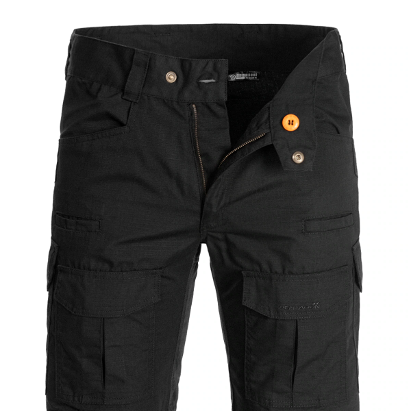 Штани Pentagon Lycos Black, Black - фото №4