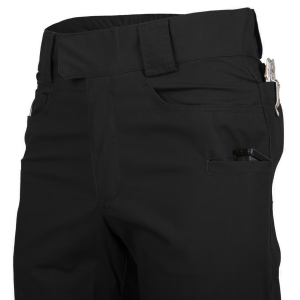 Штани Helikon Greyman Tactical DuraCanvas - Black, Black - фото №5