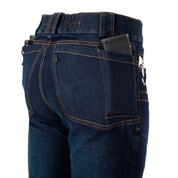 Штани Helikon Greyman Tactical Jeans Slim Denim Mid - Denim Blue, Navy Blue - фото №8