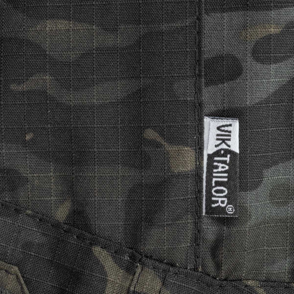 Штани тактичні Vik-Tailor Urban Rip-Stop Чорний Multicam, MultiCam Black - фото №6