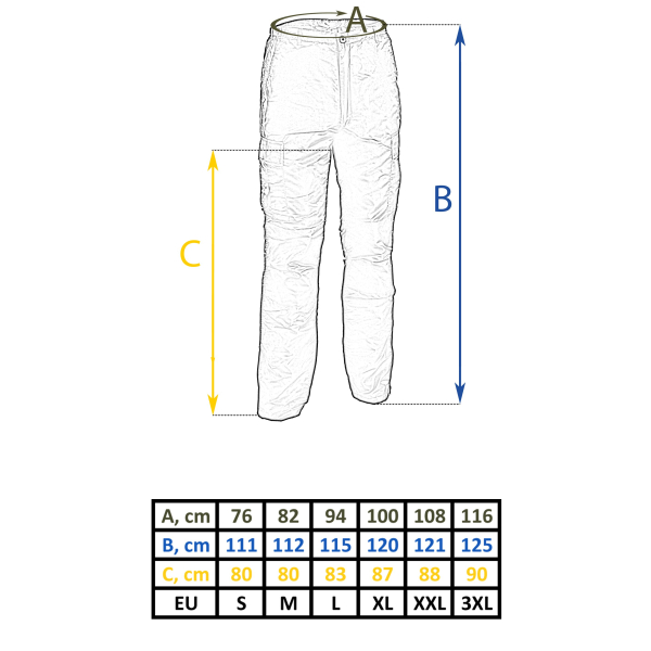 Штани зимові MIL-TEC US MA1 Thermal Pants Olive, Olive - фото №3