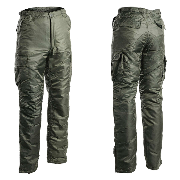 Штани зимові MIL-TEC US MA1 Thermal Pants Olive, Olive - фото №2
